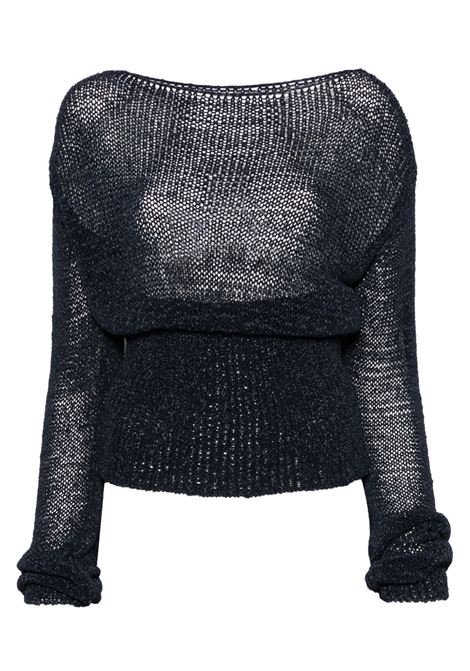 top mosto woman navy PALOMA WOOL | UZ4805135